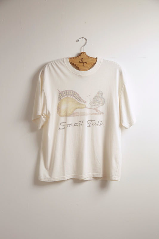 Vintage Wash T-shirt: Butterfly/Caterpillar
