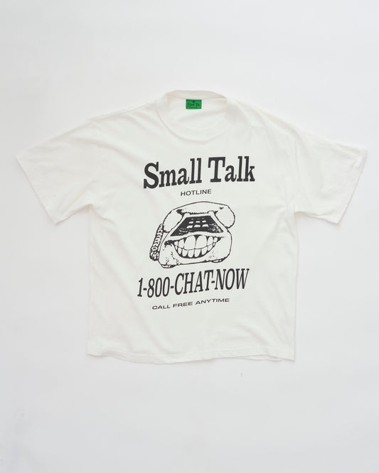 S/S T-shirt: Small Talk Hotline
