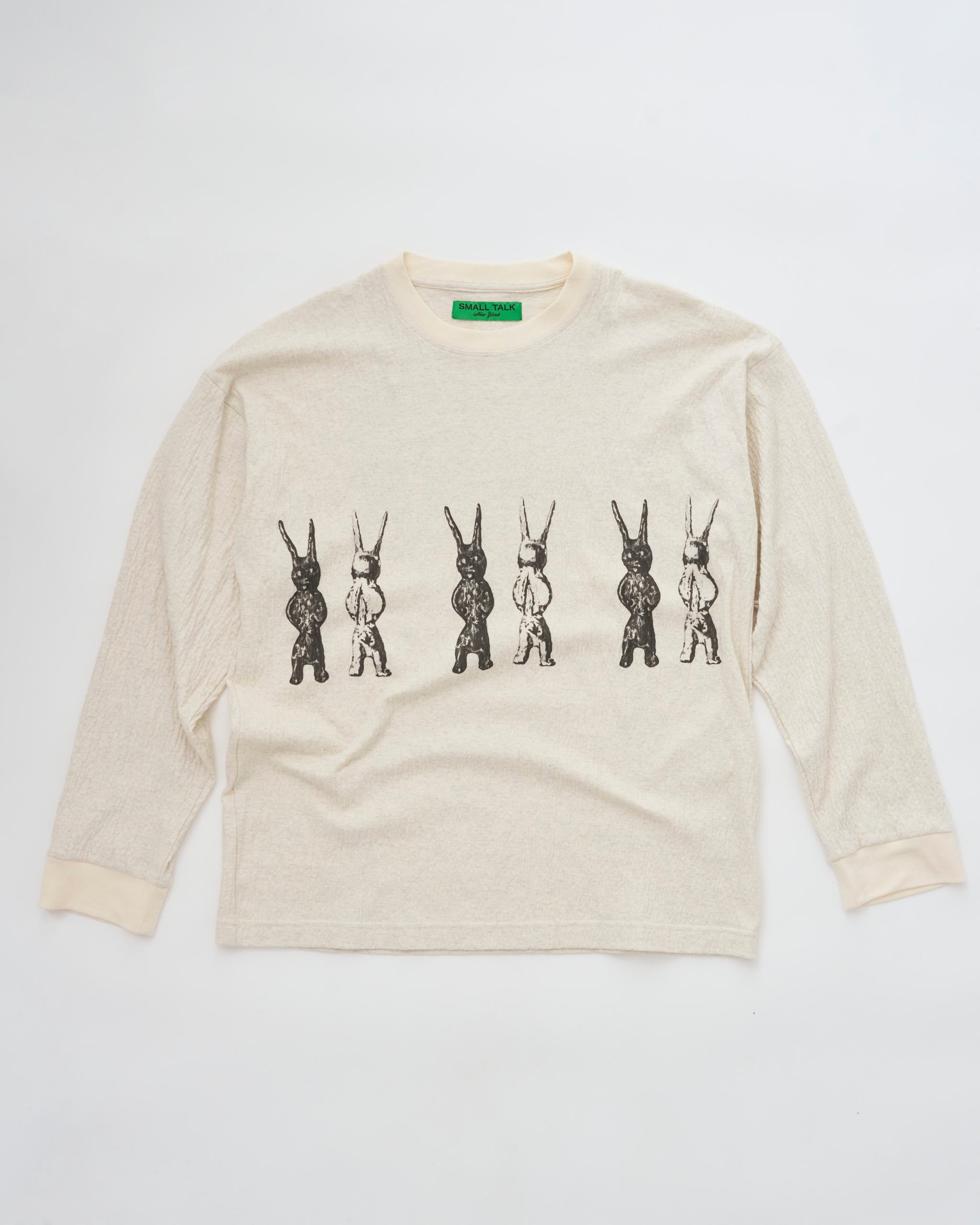 ★LUVISTRUE★ PY HOPPING RABBIT TEE(WHITE) LUVISTRUE PY HOPPING RABBIT TEE