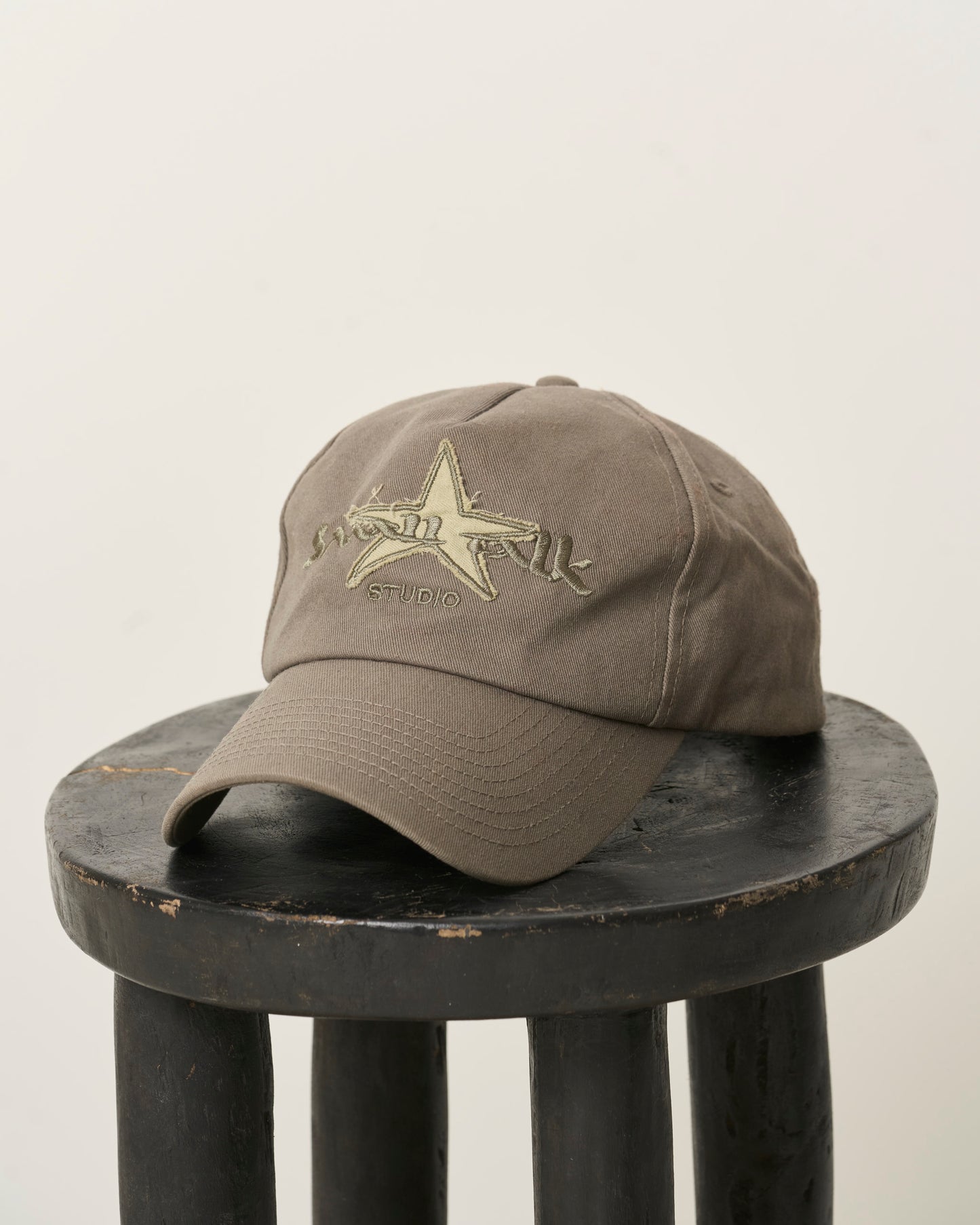 Trucker Hat: Star Applique, Sage