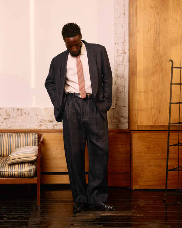 Heavy Linen Twill Trouser