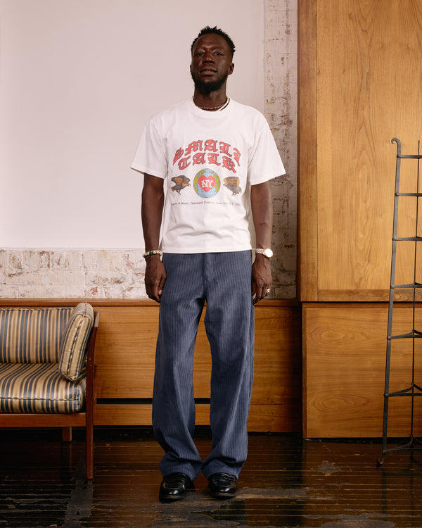 S/S T-shirt: Eagle World Hand Drawn