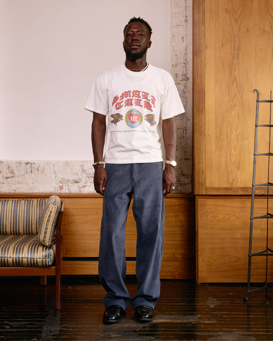 S/S T-shirt: Eagle World Hand Drawn