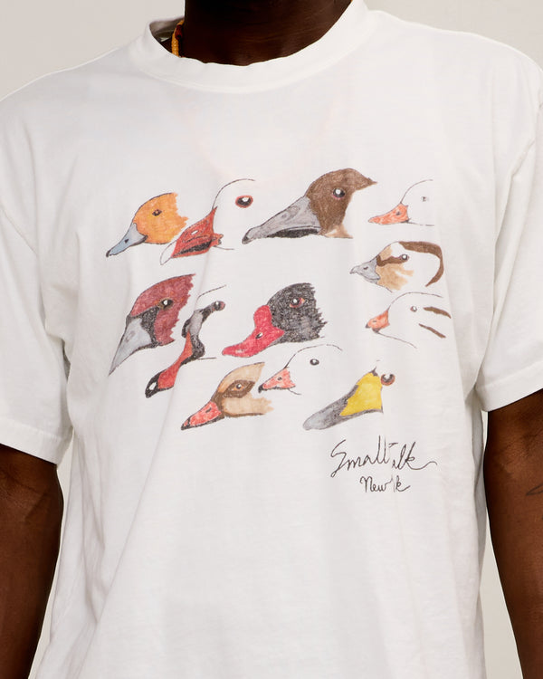 S/S T-shirt: Hand Illustrated Ducks