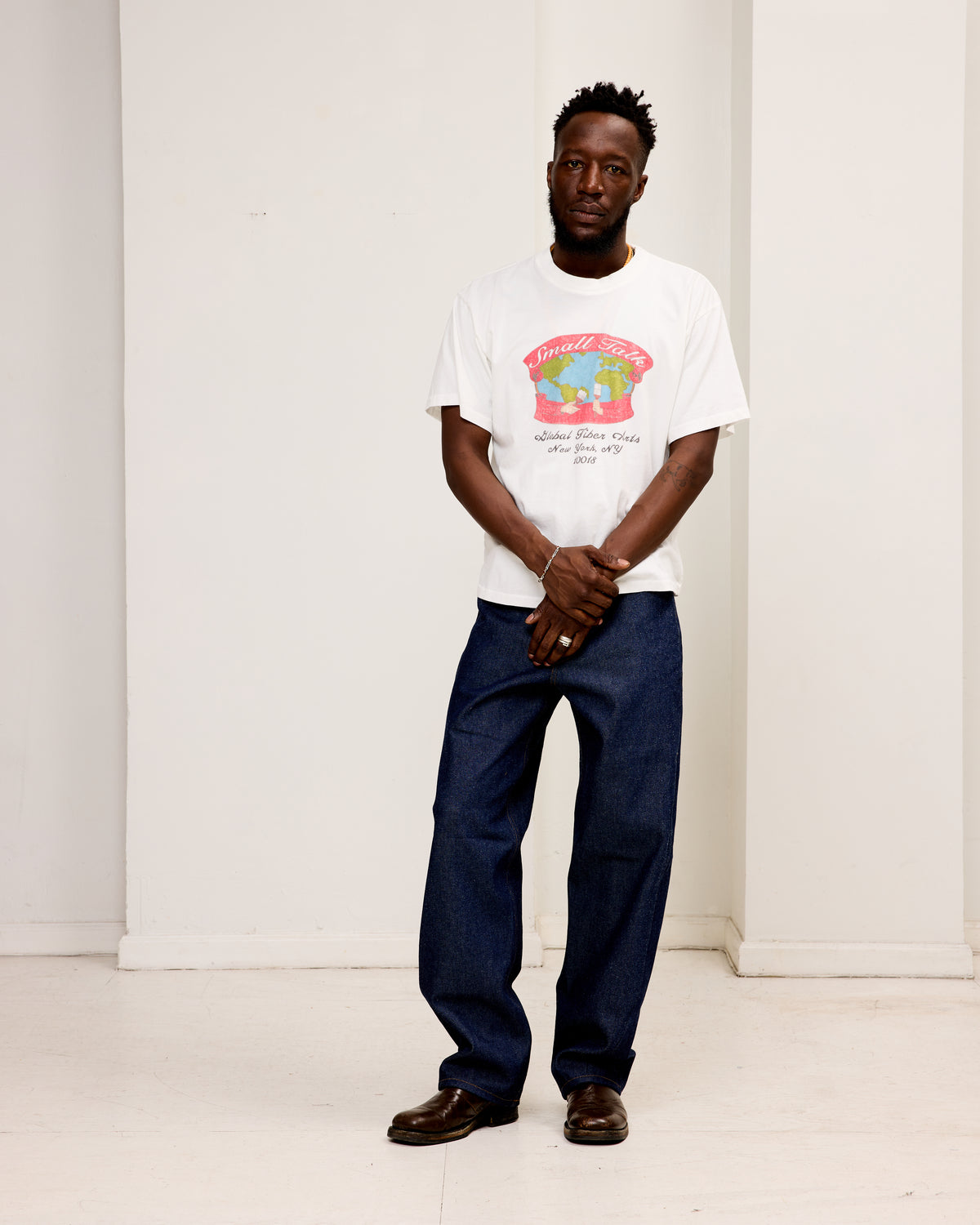 S/S T-shirt: Global Fiber Arts (Hand Illustrated)