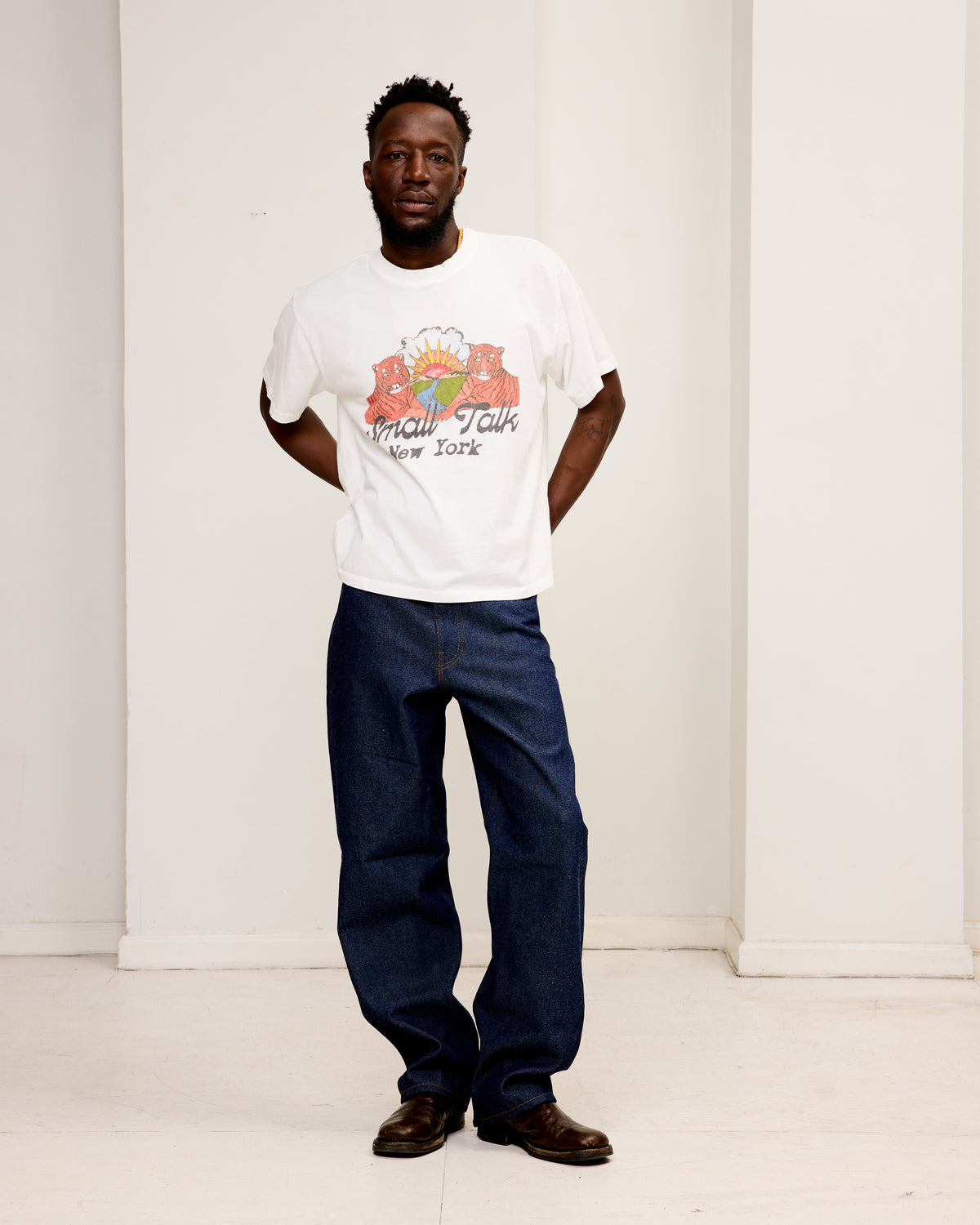 S/S T-shirt: Hand Illustrated Tigers