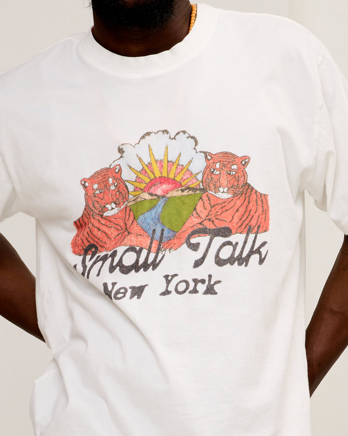 S/S T-shirt: Hand Illustrated Tigers