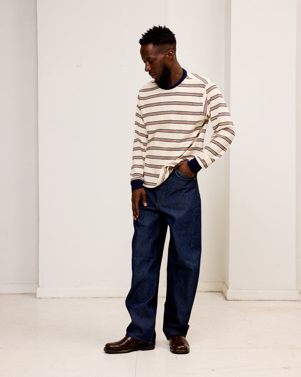 L/S Shirt: Retro Fantasy Stripe