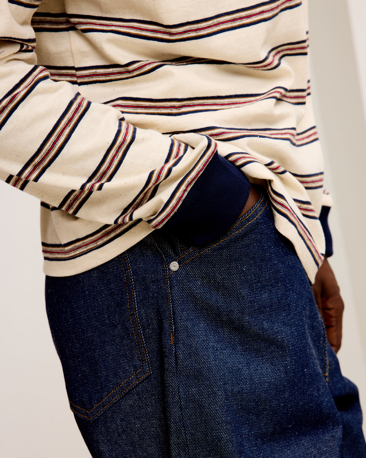 L/S Shirt: Retro Fantasy Stripe