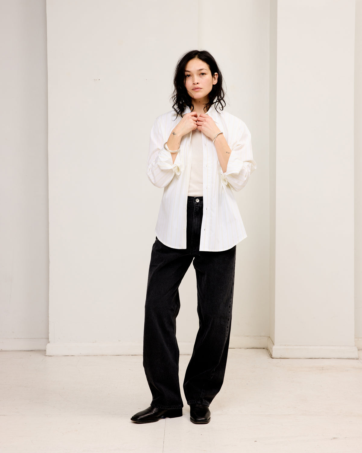 Twist Jeans: Washed Black