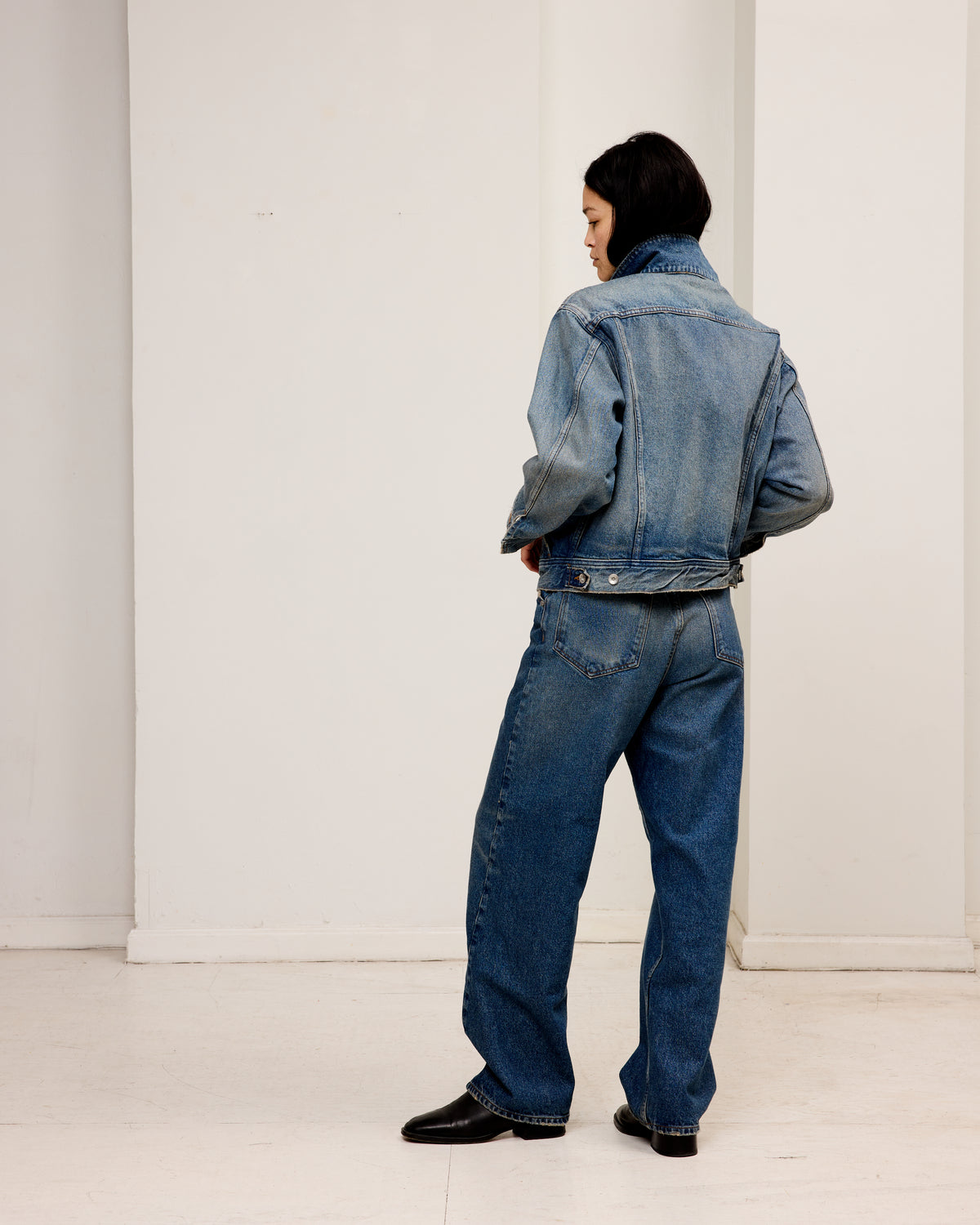 Twist Jeans: Washed Indigo