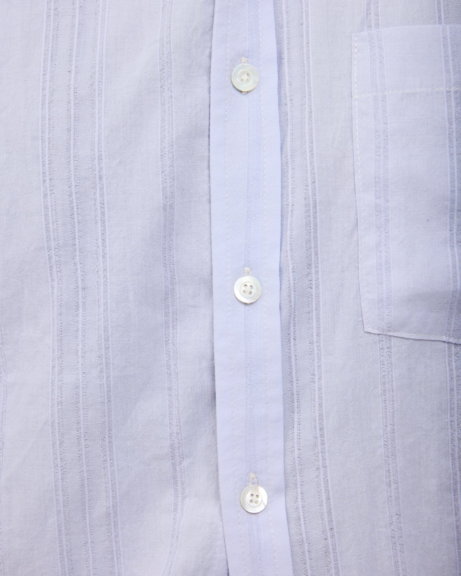 Curve Hem Dress Shirt: Pale Purple Dobby Stripe