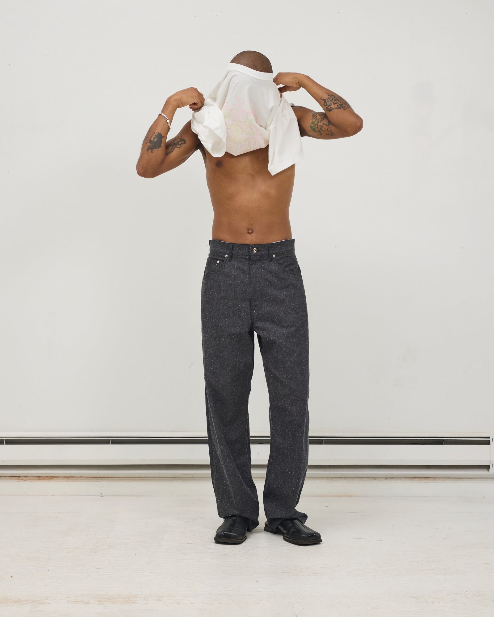 Jean Cut Trouser: Galaxy Denim