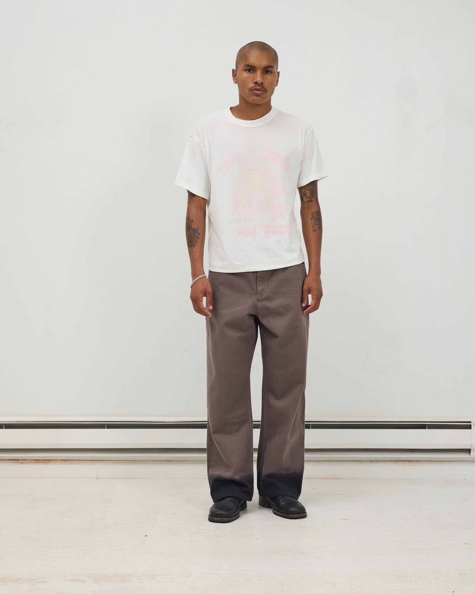 Jean Cut Trouser: Shark Dip Dye