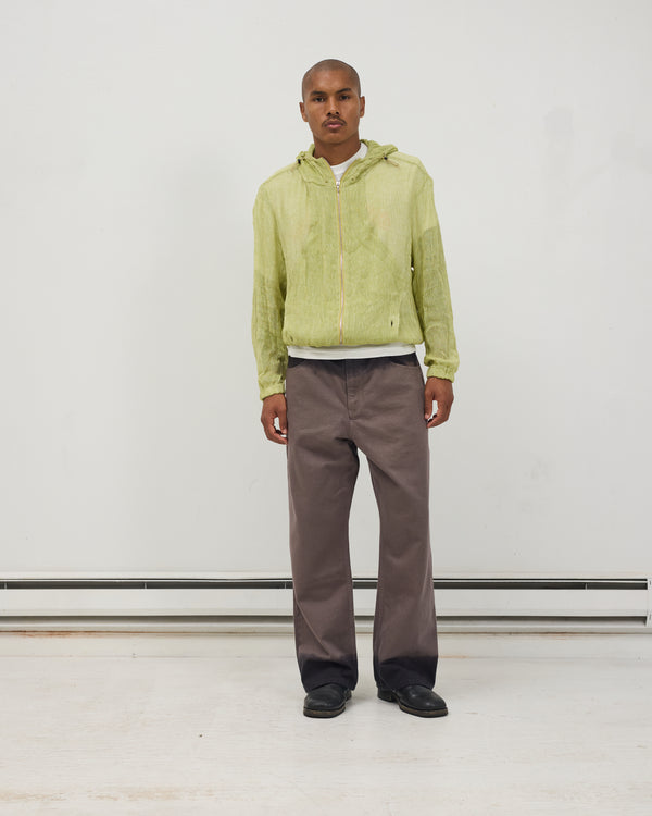 Linen Mesh Windbreaker, Lime