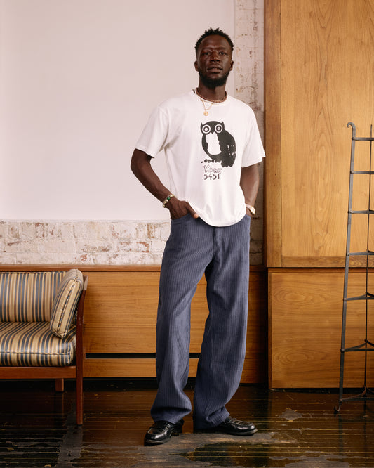 S/S T-shirt: Owl