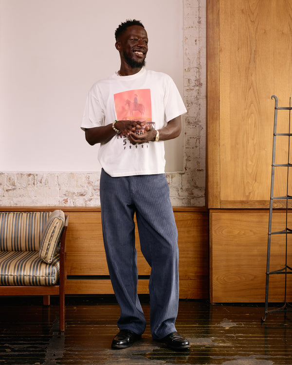 Jean Cut Trouser: Wisteria Corduroy