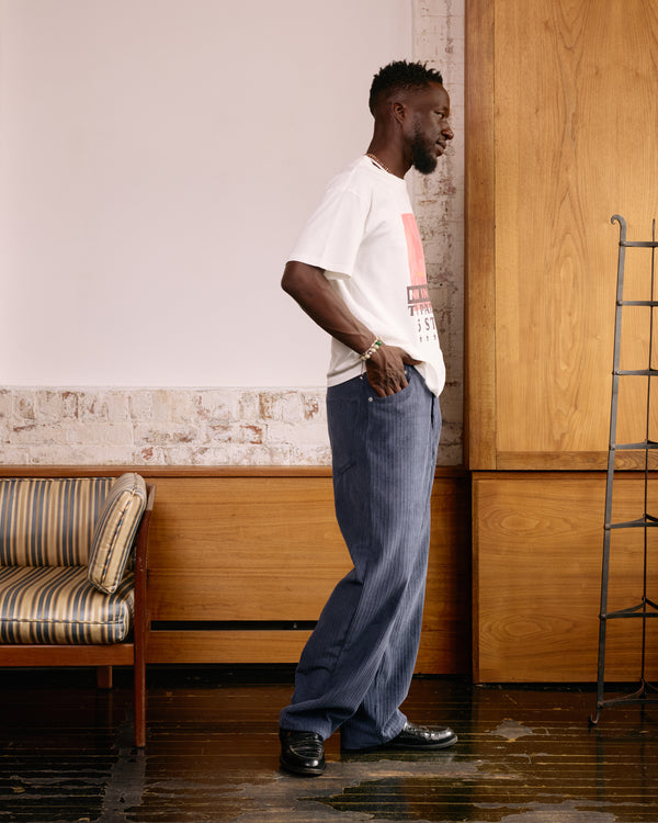 Jean Cut Trouser: Wisteria Corduroy