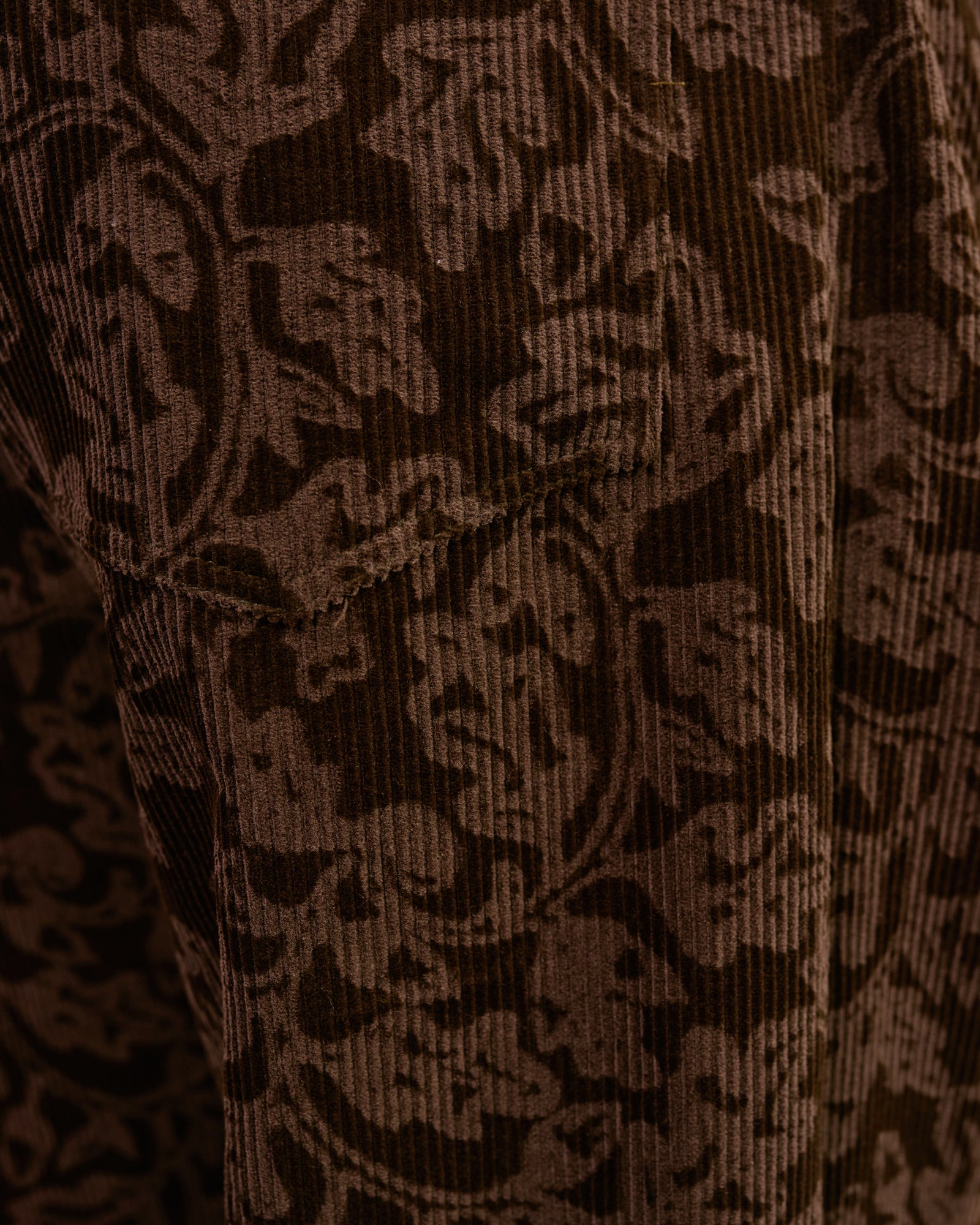 Jean Cut Trouser: Cornucopia Burn Corduroy