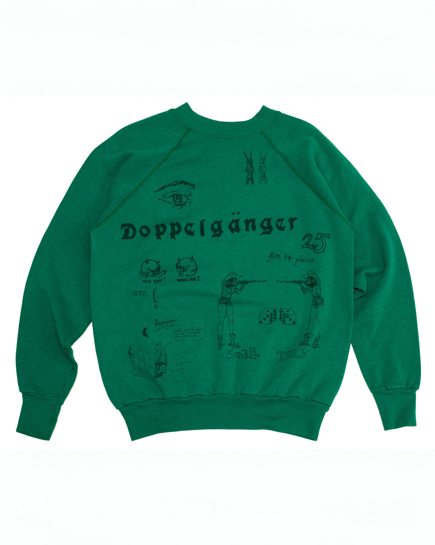 Doppelganger x Small Talk Crewneck Sweatshirt