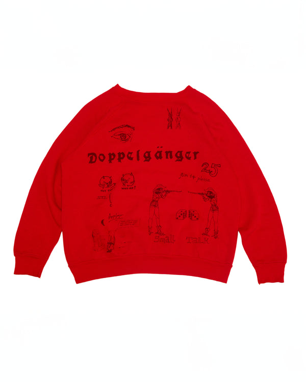 Doppelganger x Small Talk Crewneck Sweatshirt