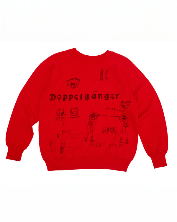 Doppelganger x Small Talk Crewneck Sweatshirt