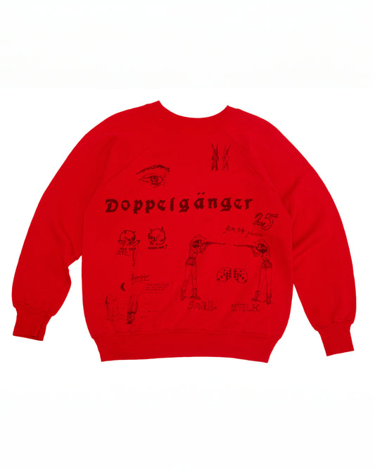 Doppelganger x Small Talk Crewneck Sweatshirt