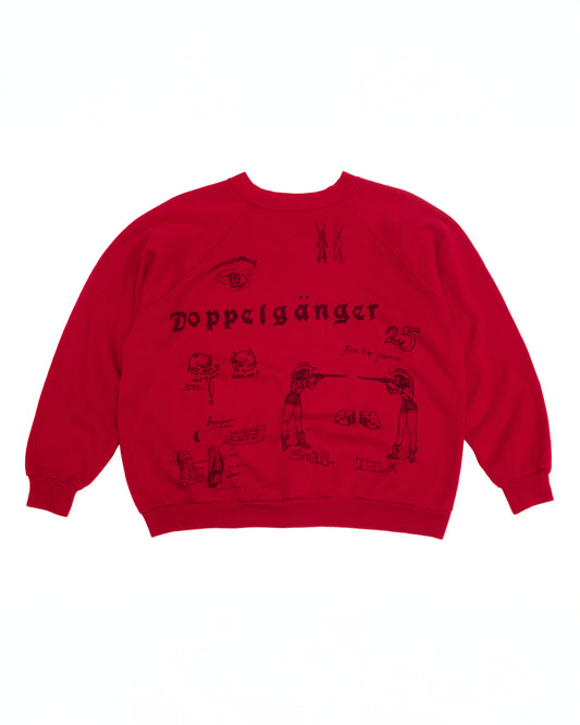Doppelganger x Small Talk Crewneck Sweatshirt