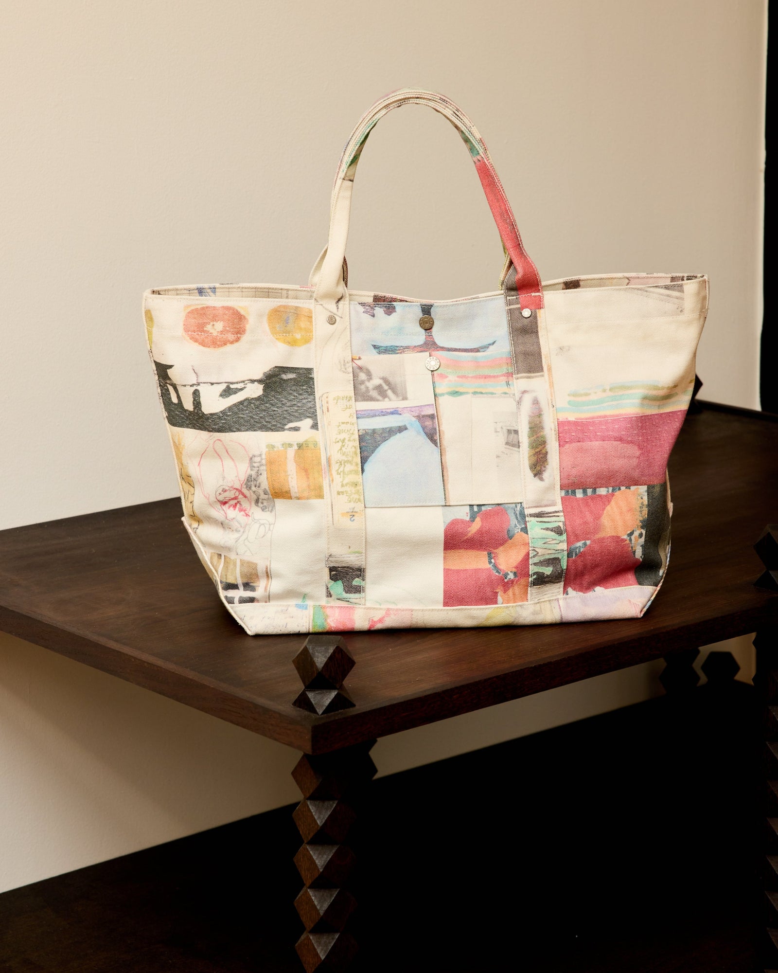 Utility Tote: Juan Collage