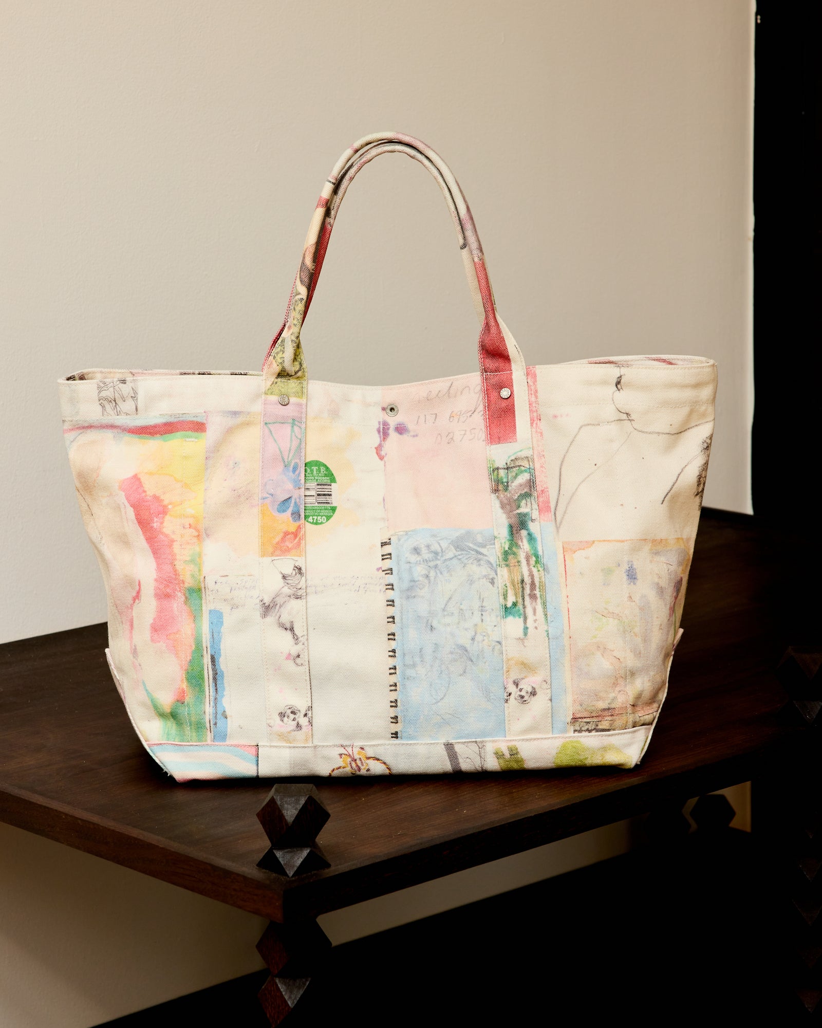 Utility Tote: Juan Collage