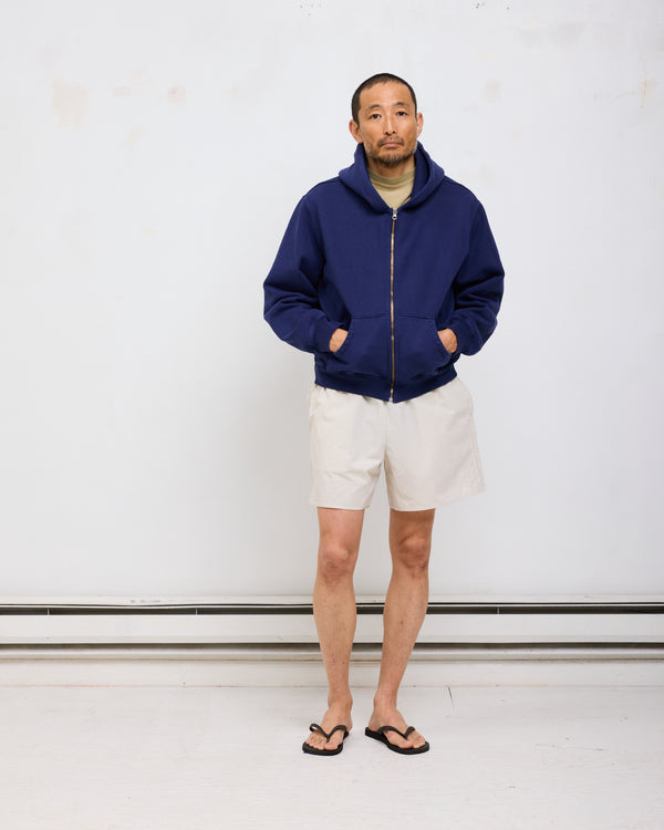ST&Co Vintage Wash Zip Hoodie: Navy