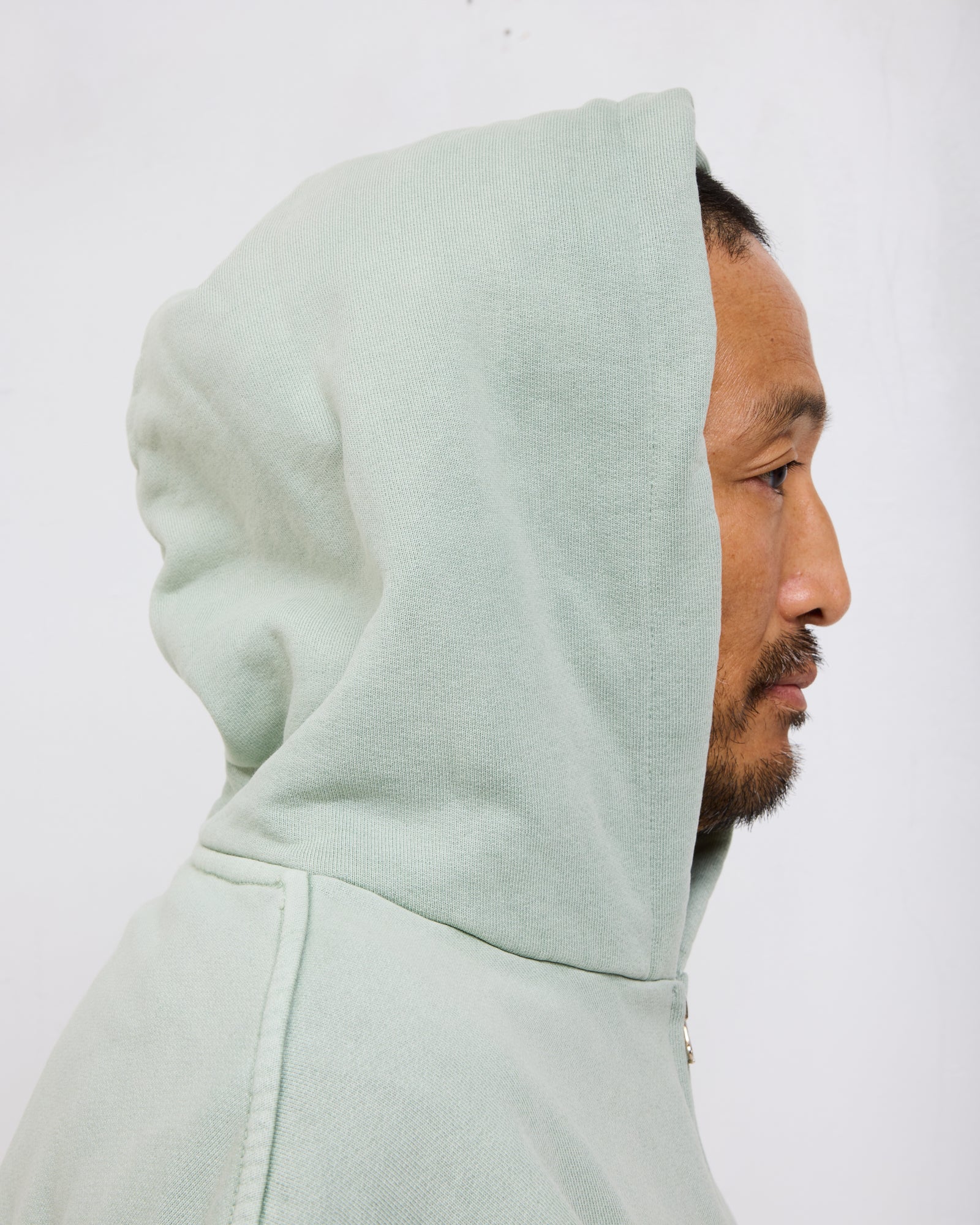 ST&Co Vintage Wash Zip Hoodie: Desert Sage