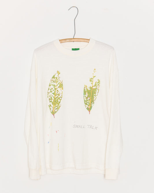 Small Talk LS T-shirt: Leaf