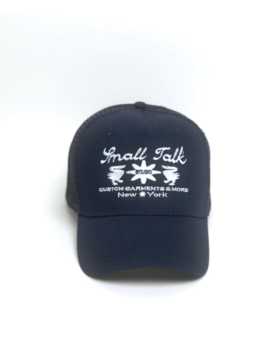 Trucker Hat: Customs & More, Navy Mesh Back