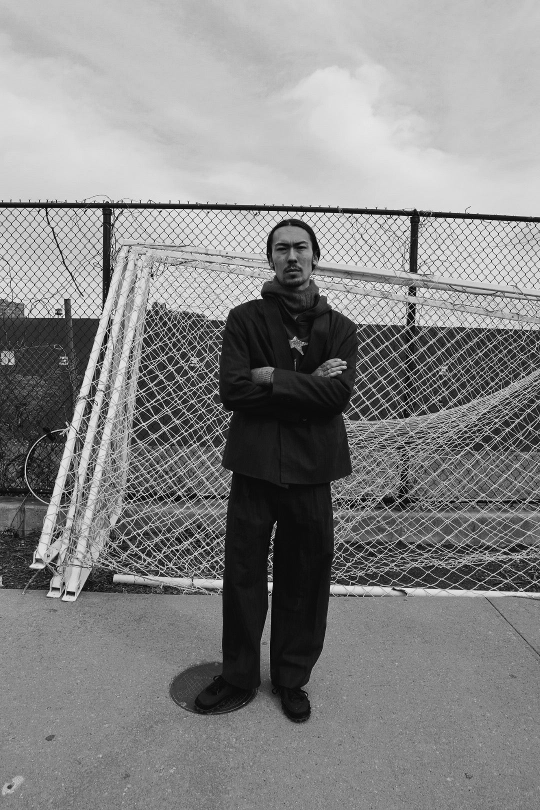 Sumi Dyed Canvas Trousers