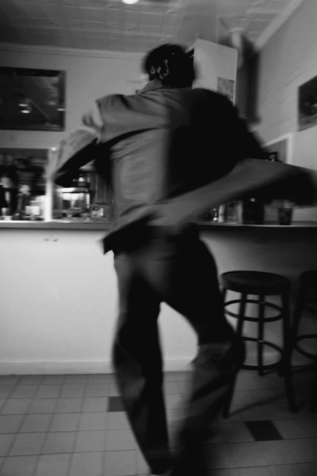 Sumi Dyed Canvas Blazer