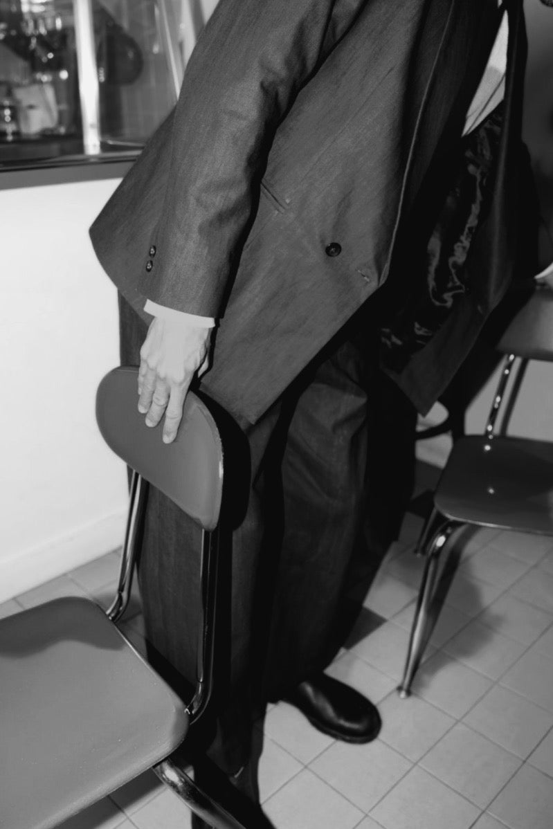 Sumi Dyed Canvas Blazer