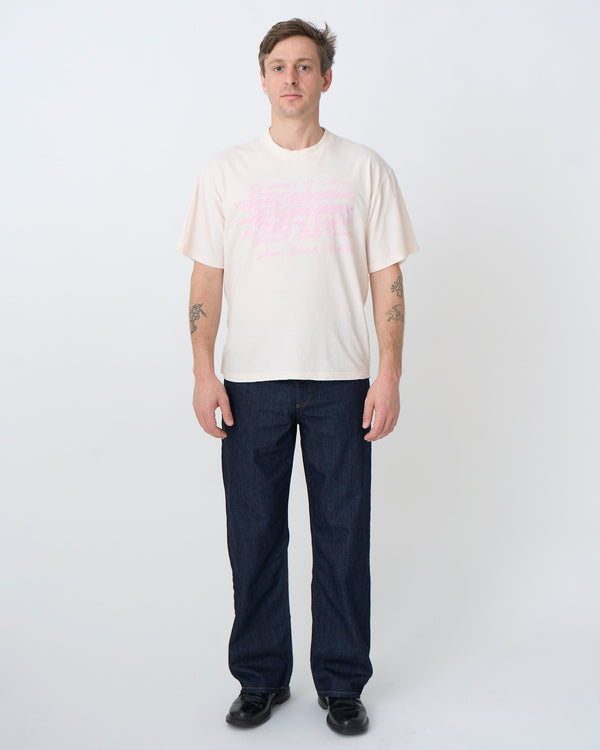S/S T-shirt: Customs & More Misprint, Dusty Pink