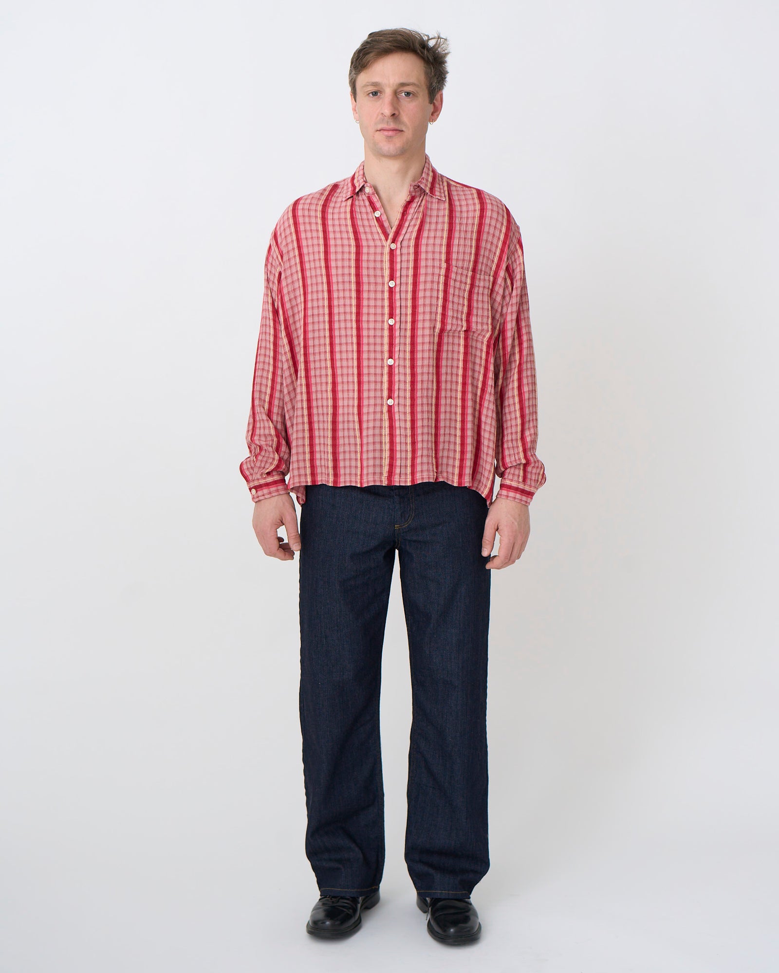 Jean Cut Trouser: Raw Denim