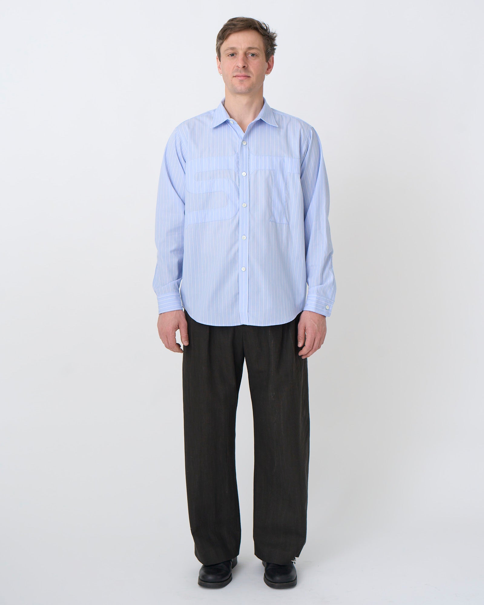 Sumi Dyed Canvas Trousers