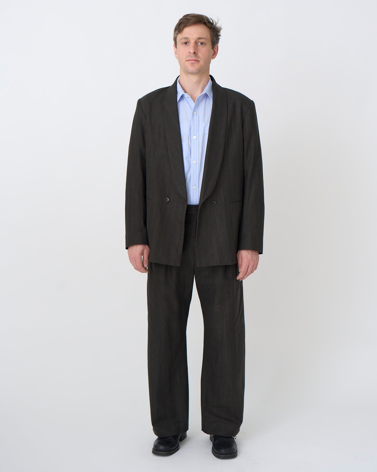 Sumi Dyed Canvas Blazer