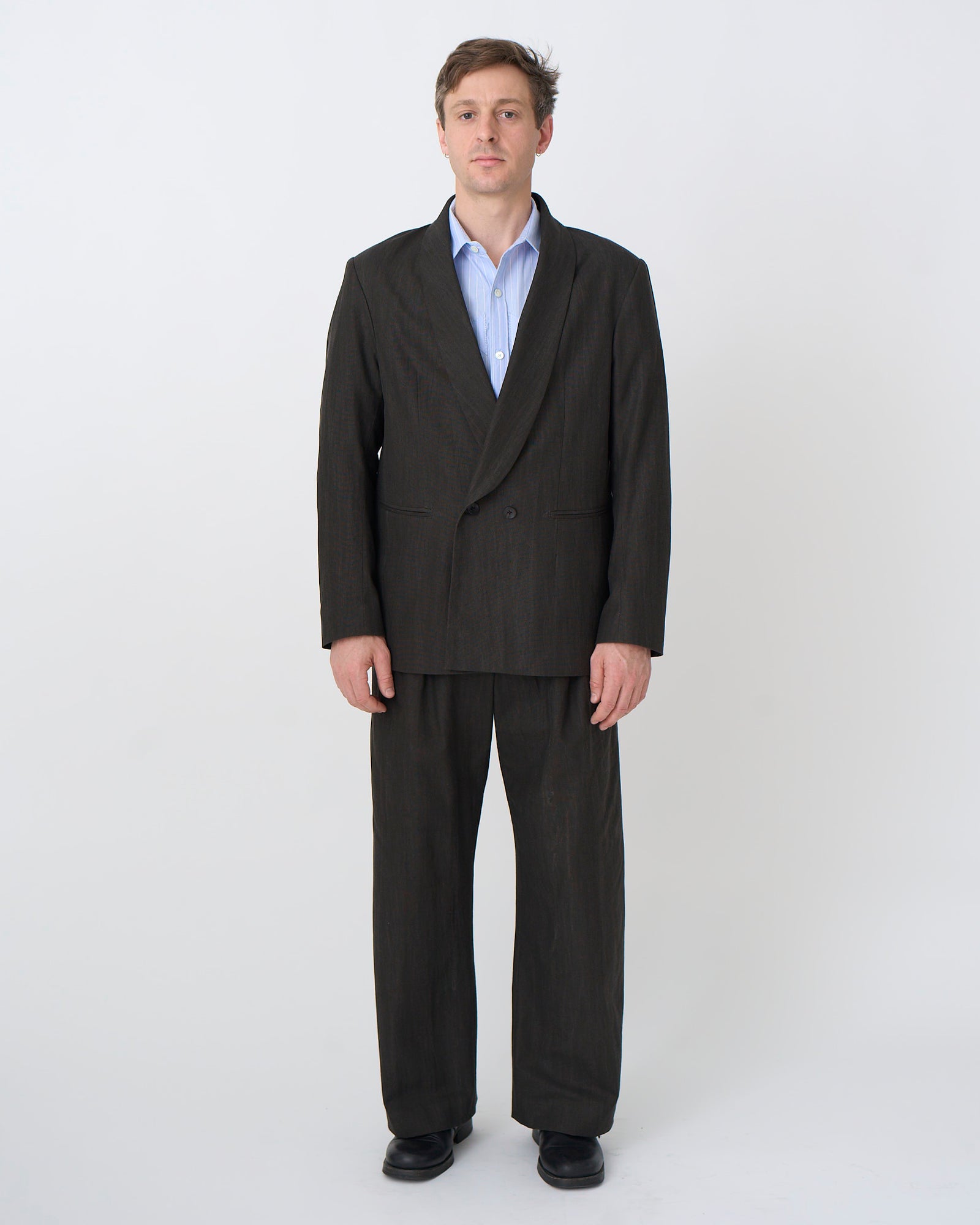 Sumi Dyed Canvas Blazer