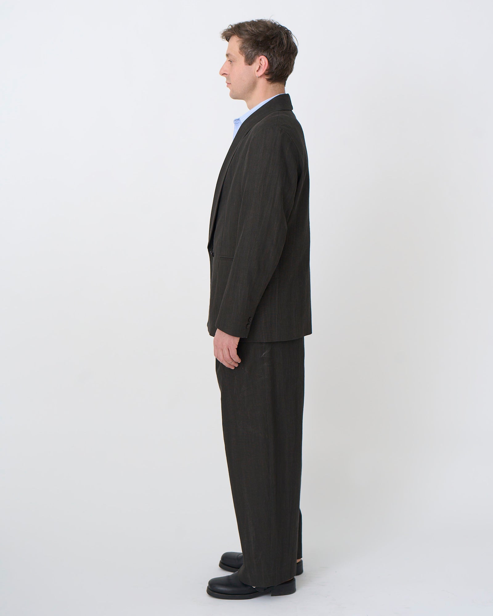 Sumi Dyed Canvas Blazer