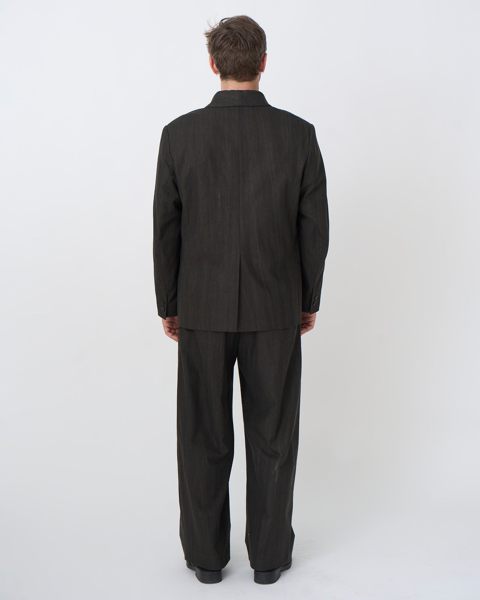 Sumi Dyed Canvas Blazer