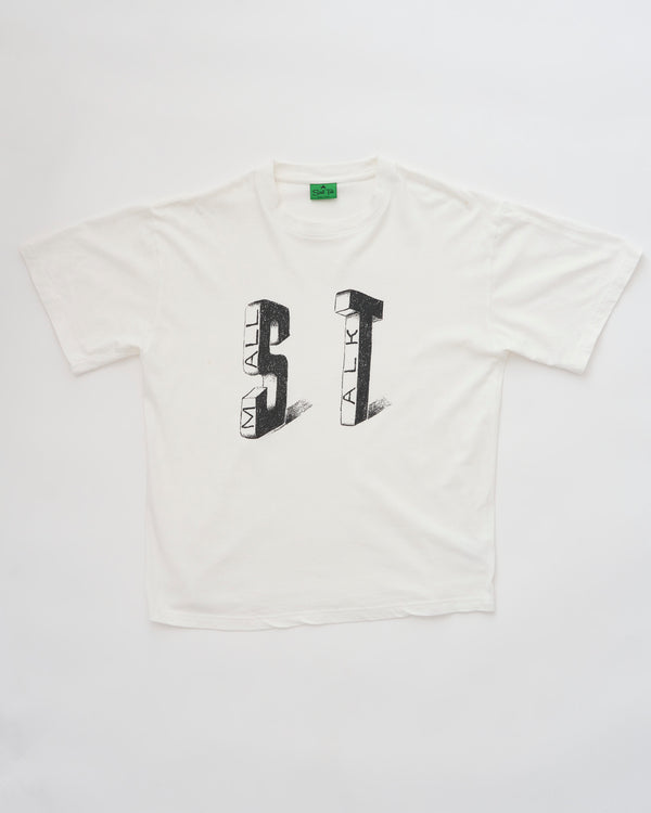 S/S T-shirt: ST Stone Letters