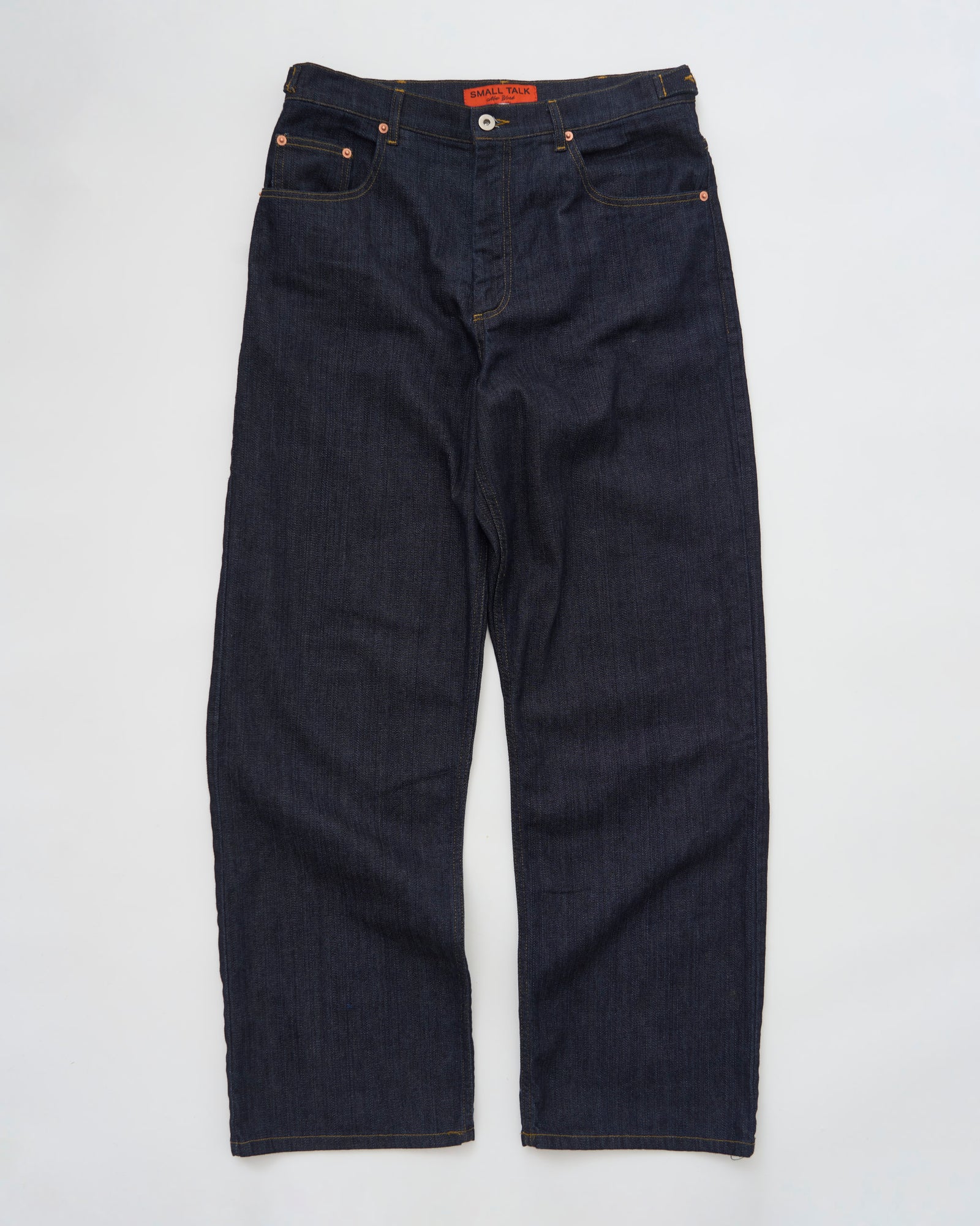 Jean Cut Trouser: Raw Denim