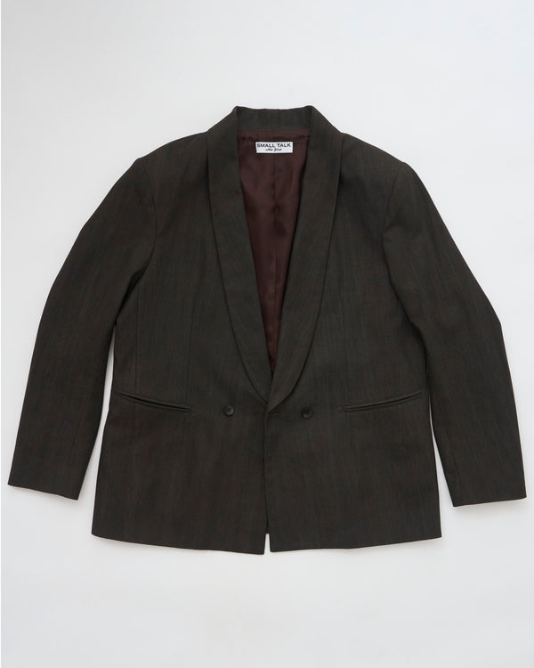 Sumi Dyed Canvas Blazer