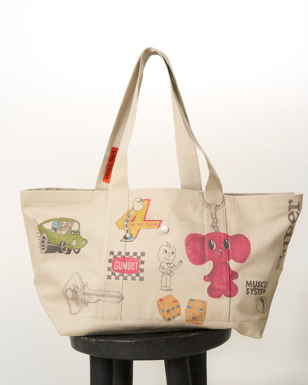 Utility Tote: Autophile Drawings