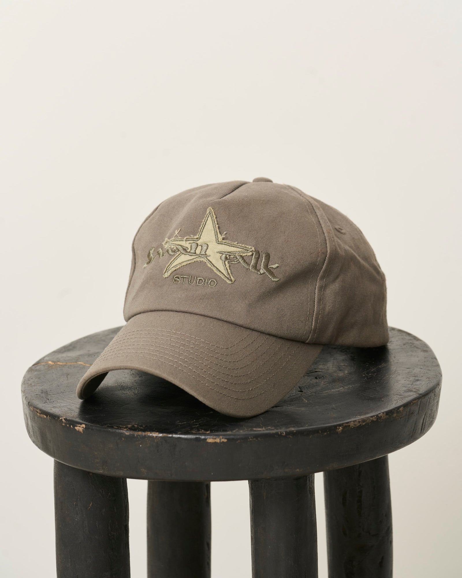 Trucker Hat: Star Applique, Sage