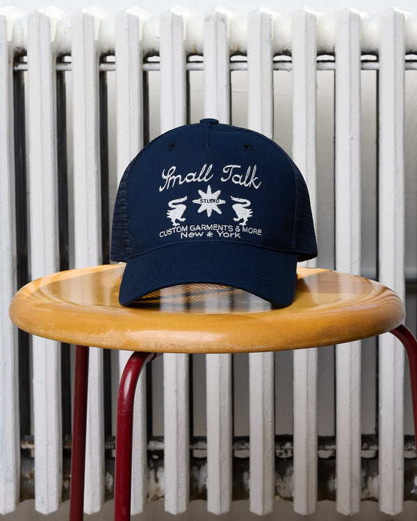 Trucker Hat: Customs & More, Navy Mesh Back